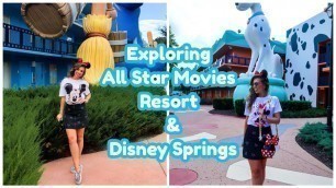 Exploring All Star Movie Resort & Disney Springs | Sept 2019 | GEMMA SUMMER