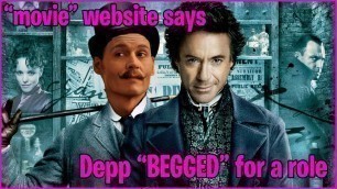 HUGE Win for Johnny Depp! "Movie" website shows its TRUE colors! Amber Heard supporters