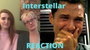 'This Movies Is Way Too Sad! Interstellar REACTION!!'