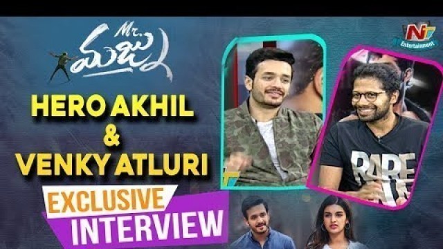 'Akhil Akkineni And Venky Atluri Exclusive Interview About Mr Majnu Movie | NTV Entertainment'