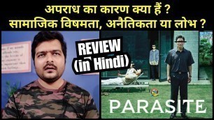 'Parasite - Movie Review | Story & Philosophy Explained (2019 Film)'