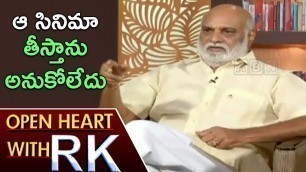 'Director K Raghavendra Rao Talks About His Devotional Movies | Open Heart With RK | ABN Telugu'