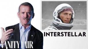 'Astronaut Chris Hadfield Reviews Space Movies, from \'Gravity\' to \'Interstellar\' | Vanity Fair'