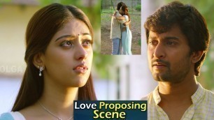 'Anu Emmanuel Love Proposing To Nani | Nani Majnu Malayalam Movie Scenes | 2018 Movie Scenes'