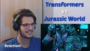 'Transformers/Jurassic World [FULL MOVIE COMPILATON] | Reaction'