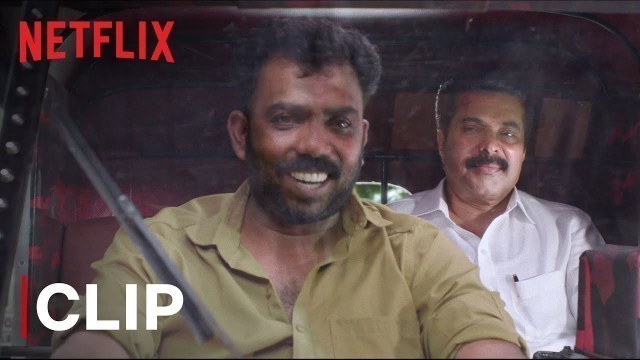 'Mammootty Goes For An Auto Rickshaw Ride | One | Malayalam Film | Netflix India'