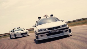'PEUGEOT 406 V6 vs 407 V6 TAXI MOVIE - Movie Cars Drag Races'