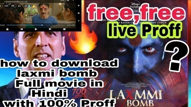 'how to download laxmi bomb full movie in hindi | kaise download kare laxmi bomb movie 2020'