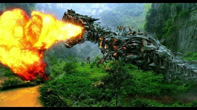 'Transformers 4 - All Dinobot Scenes IMAX HD'