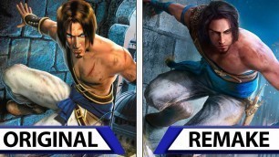 'Prince of Persia: Sands of Time | Remake VS Original | Graphics Comparison Trailer'