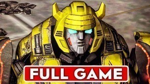 'TRANSFORMERS FALL OF CYBERTRON Gameplay Walkthrough Part 1 FULL GAME [1080p HD] - No Commentary'