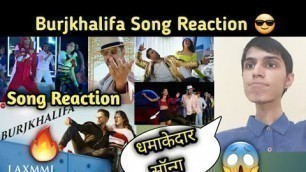 'Burjkhalifa Song Reaction,