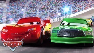 'Lightning McQueen & Chick Hick\'s Rivalry | Pixar Cars'
