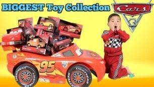 'BIGGEST Disney Cars 3 Toy Collection Ever Delivered By Lightning McQueen For Ckn Toys'