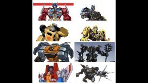 'Compilation Images Transformers Autobots and Decepticons in Comic vs Movie Full List 50+'