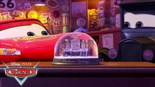 'Lightning Goes Shopping in Radiator Springs! | Pixar Cars'
