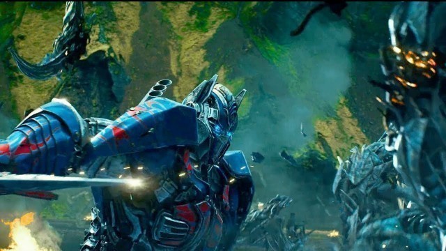 'Transformers 5 The Last Knight I Final Battle Autobots Saves Earth 1080P'