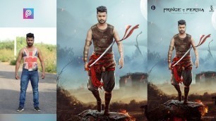 'Prince of Persia - SR New Dp Editing | Movie Poster Photo Editing Tutorial | Sonu Rajput Editing'