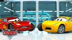 'Training with Cruz Ramirez! | \"Loosen Those Ancient Joints!\" | Pixar Cars'