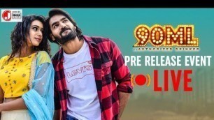 '90ML Telugu Movie Pre Release Karimnagar Live |  Kartikeya | Neha Solanki | J Media Factory'