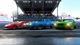 'Forza Horizon 4 Pixar Cars Movie Cinematic - Recreating Famous Scenes'