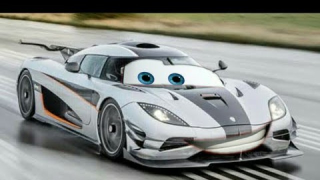 'Cars 4 trailer and 1st look # Koenigsegg One:1 car a rival for Lighting McQueen...'
