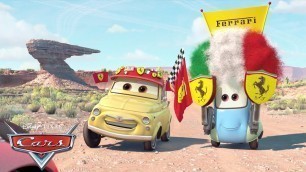 'Italian Lesson with Luigi and Guido! | Pixar Cars'