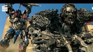 'Transformers: Age Of Extinction: Optimus Prime vs. Lockdown final fight (HD CLIP)'