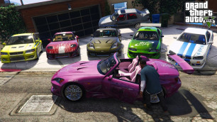 'GTA 5 - Collecting Tokyo Drift Movie Cars with Franklin! (Real Life Cars) #165'