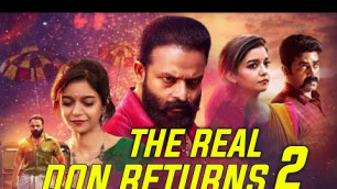 'The Real Don Returns 2 Full Movie In Hindi Dubbed 2021 | Jayasurya | Swathi Reddy | Review & Facts'