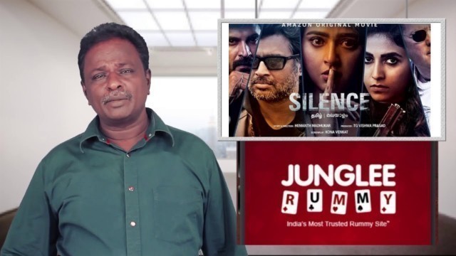 'SILENCE Review - Madhavan, Anushka, Michael Madsen - Nisaptham - Tamil Talkies'