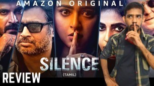 'Silence Movie Review | Nishabdham | R Madhavan | Anushka Shetty | Amazon Prime | Roadside Ambanis'