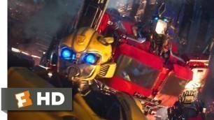 'Bumblebee (2018) - The Cybertronian War Scene (1/10) | Movieclips'