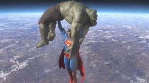 'Superman vs Hulk - The Fight (Part 4)'