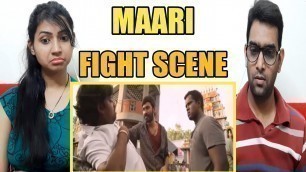 'Maari Mass Fight Scene Reaction | Dhanush Fight Scene Reaction | Cine Entertainment'