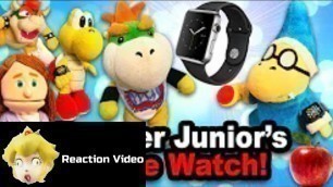 EVERYBODY IS KISSING CHEF PEE PEE! - SML Movie:Bowser Junior's Apple Watch reaction!
