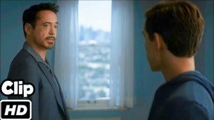 'Tony Stark Recruits Peter Parker Scene Hindi   Captain America Civil War  Movie Clip HD 4K'