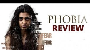 'Phobia MOVIE Review | Radhika Apte | SpotboyE'