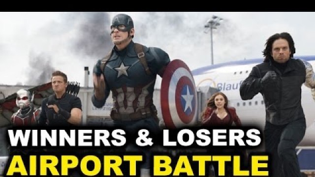 'Captain America Civil War Airport Battle'