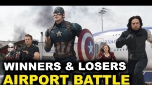'Captain America Civil War Airport Battle'