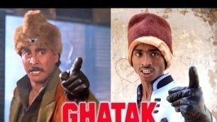 'Ghatak (1996) | Sunny Deol Dialogue | Danny Denzongpa | Best Comedy Scene | Ghatak Movie Spoof |'