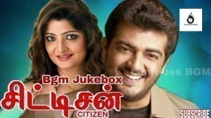 'Citizen Movie Full Bgm Jukebox Collection Tamil'