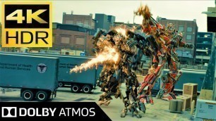 '4K HDR ● Transformers Fight Scene ● Dolby Atmos'
