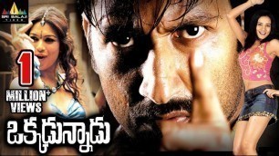'Okkadunnadu Telugu Full Movie | Gopichand, Neha Jhulka | Sri Balaji Video'