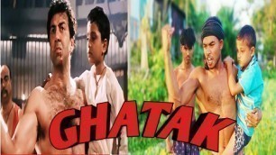 'Ghatak Movie (1996)Best Action Scene Spoof (Sunny deol)'