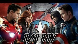 'Bad Boy ft.Iron Man Team Vs Captain America Team | Avengers | Bad Boy  | Captain America Civil War'