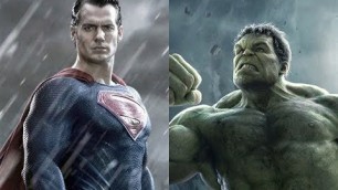 'Hulk vs Superman Full Fight Battle Marvel VS DC Fanmade'