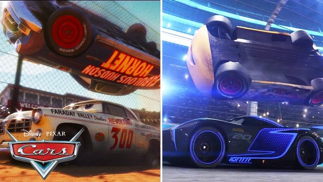 'Doc Hudson\'s Famous 360-Degree Flip! | Pixar Cars'