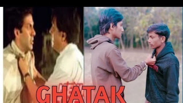 'Ghatak Movie। (1996) Sunny Deol। Amrish Puri। Danny। Ghatak spoof movie best scenes।'