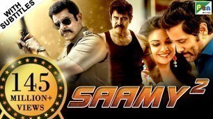 'Saamy² (2019) | New Released Full Hindi Dubbed Movie | Vikram, Keerthy Suresh, Aishwarya Rajesh'